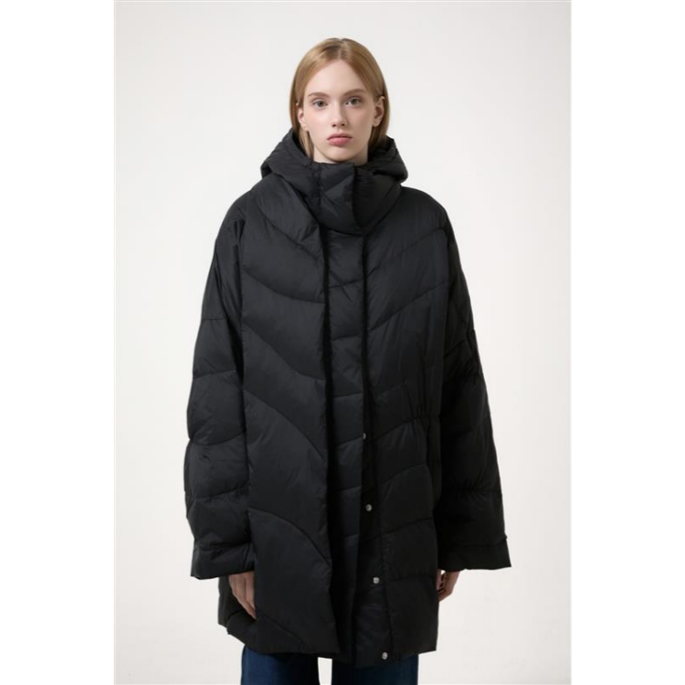 다운 패딩 코트 이미지